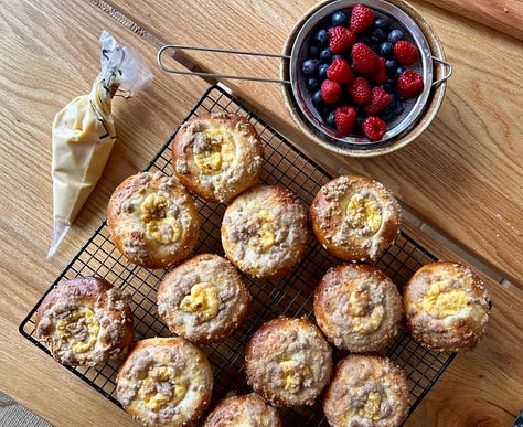 A Sourdough Journey by Alisa Custard Brioche Bun recipe