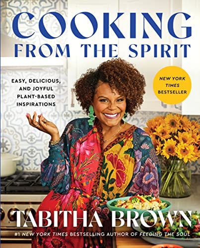 Packages of Fonio Pilaf, Tabitha Brown Cookbook, Blank Favorite Recipe Book