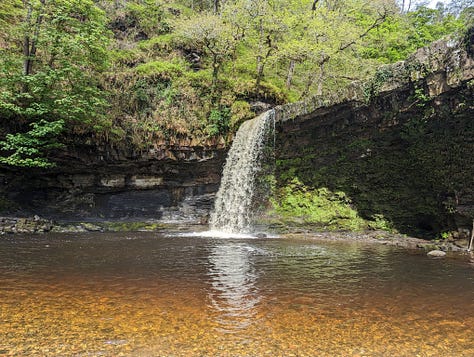 waterfalls in wales, Brecon Beacons