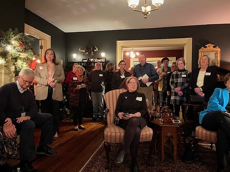 Holiday Party photos from 2023, plus a look at the Harkin Institute building. 