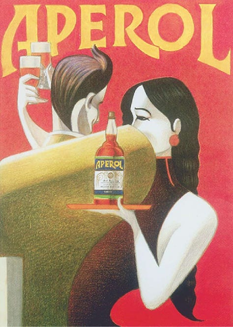 Old Aperol advertisements