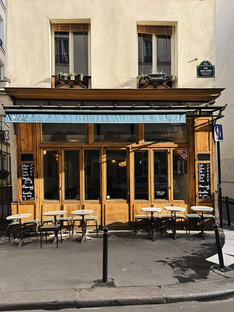 Recoin Paris restaurant 