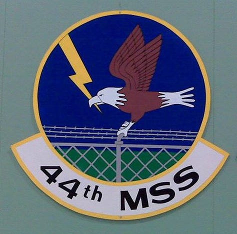 Seals of major organizations I was affiliated, or had contact with, during my Ellsworth AFB SP assignment.