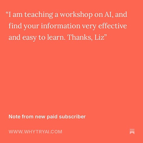 Praise and testimonials for Why Try AI