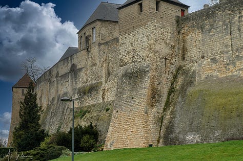 Caen Castle fortifications