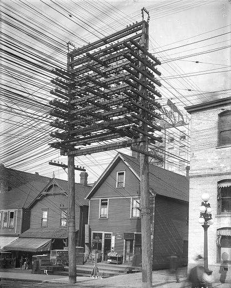 telegraph wire old pics