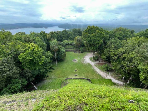 The ancient Mayan city