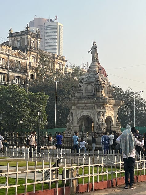 Flora Fountain, Victoria Terminus Train Station, Gateway of India