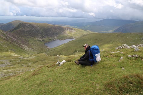 wild camping carneddau snowdonia