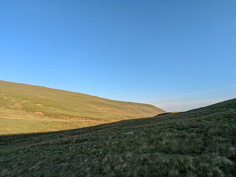 sunset on Pen y Fan