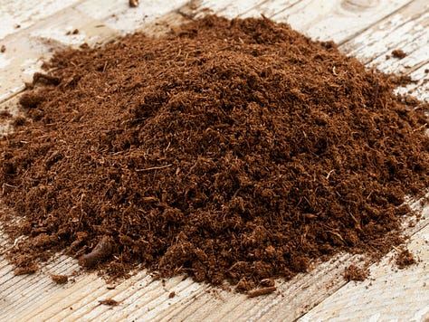 Perlite, Pumice, Vermiculite, Long-strand Coco Coir, Peat Moss
