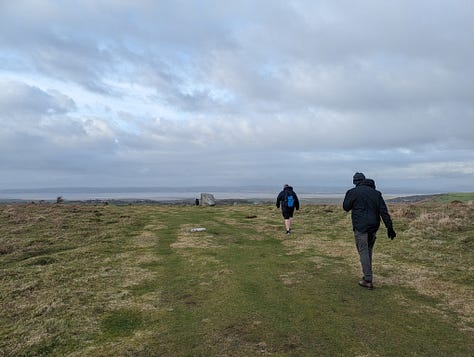 touring the gower peninsula, multiple views