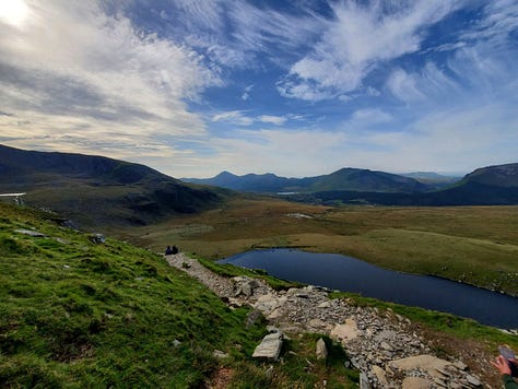 guided walk of Snowdon with Wales Outdoors