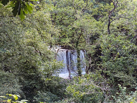 guided walk brecon beacons waterfalls