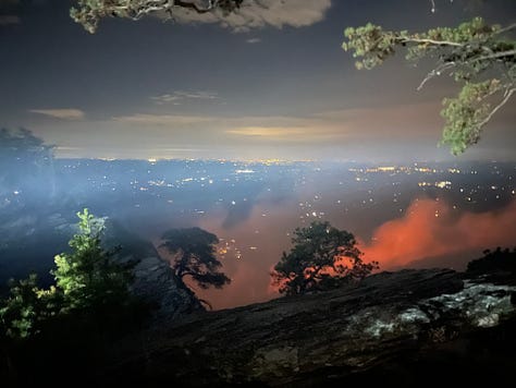 Mountain fires
