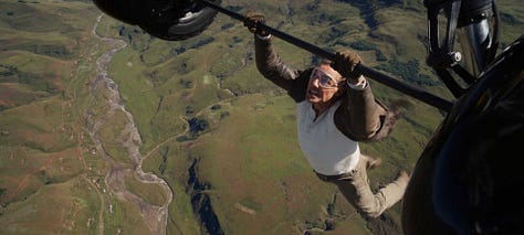 Stills from the new release films Mission: Impossible - The Final Reckoning, Final Destination Bloodlines, The Salt Path, La Cocina and Nonnas.