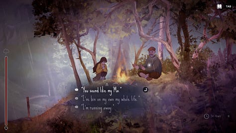 screengrabs of a highland song