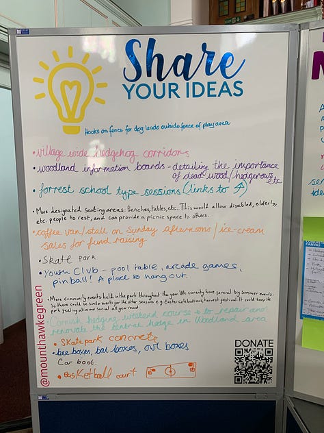  Ideas and suggestions from our first Co-Design meeting in August.