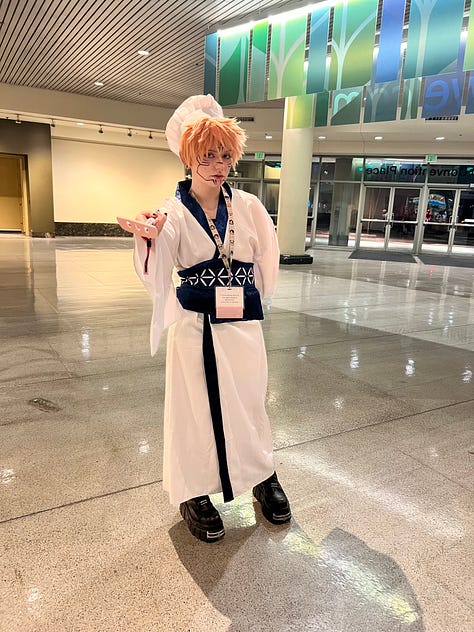 chef sukuna, all american kenjaku, accurate to a t nobara cosplays