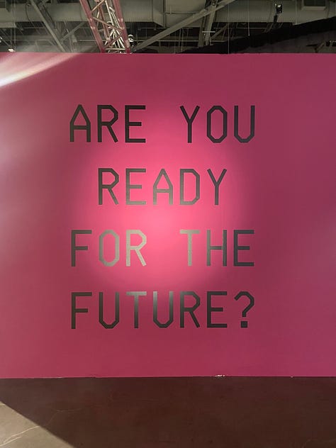Photos of artworks taken at the Seattle Art Fair in 20203