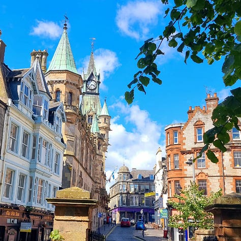 Shots around the 'Auld Grey Toun' of Dunfermline, now a Royal Scottish city.