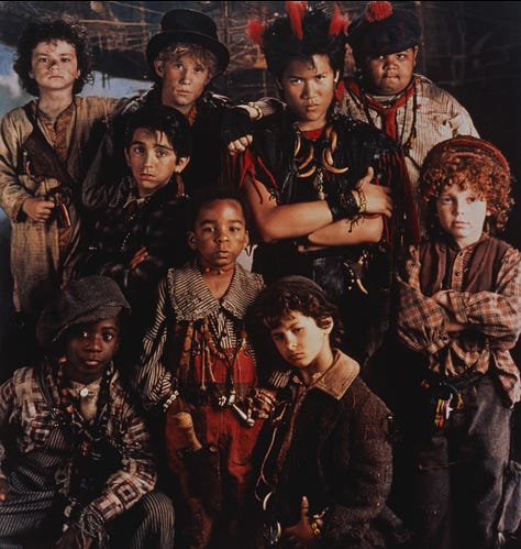 Images from the film Hook. 