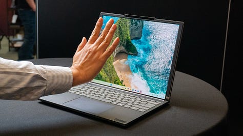 Lenovo ThinkBook Plus Gen 6 Rollable laptop hands-on demo CES 2025