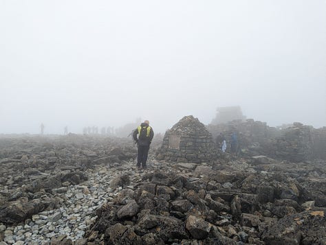 hikers on ben nevis