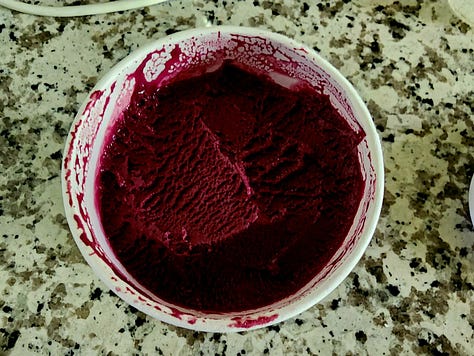 Purple Star Born - Jenis Concord Grape and Black Currant Ice Cream!