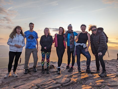 Guided walk up Pen y Fan for summer solstice