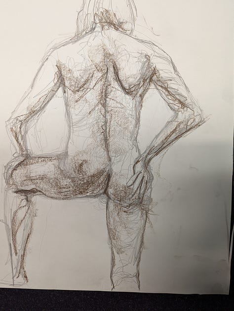 life drawings of male model in wales, aberdare, cardiff