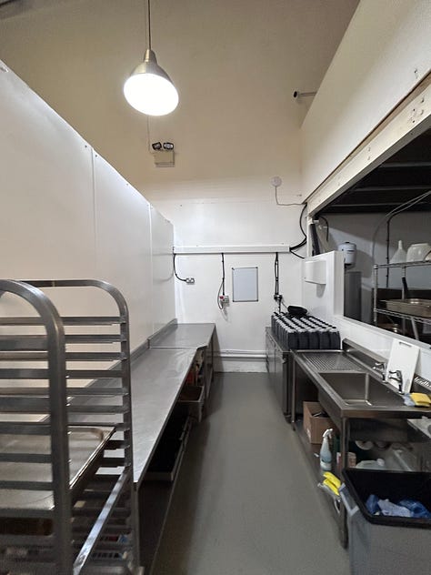 The Food Space in Swindon, a professional cooking and catering space.