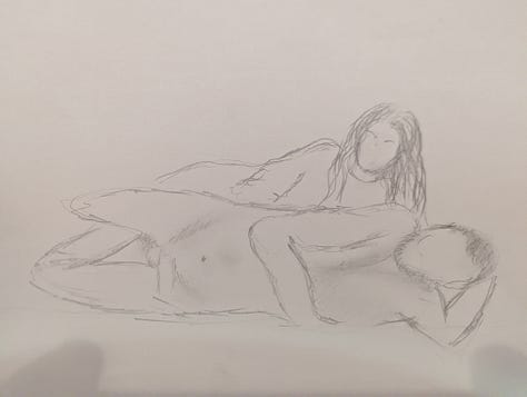 hen party life drawing