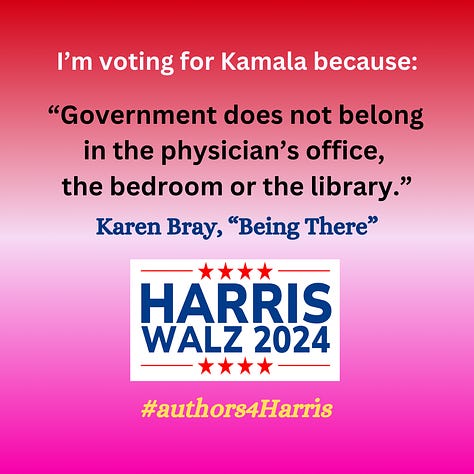 Stated Reasons to Vote for Kamala & Tim