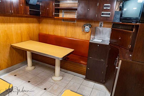 Crew Mess Hall and Showers