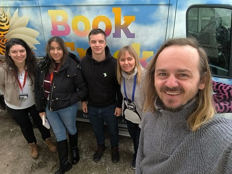 BookTruck la Cășeiu & Rugășești