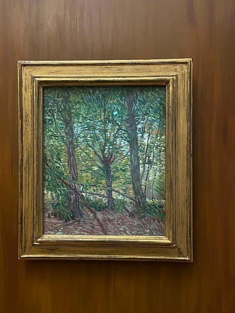 select paintings of Van Gogh at the foundation 