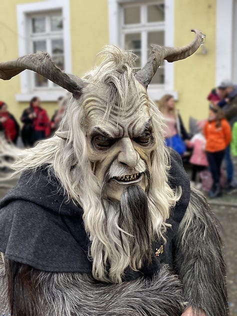 Fasnacht / carnival figures in Germany's Southwest