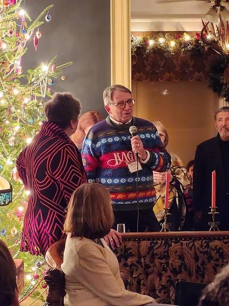 Holiday Party photos from 2023, plus a look at the Harkin Institute building. 