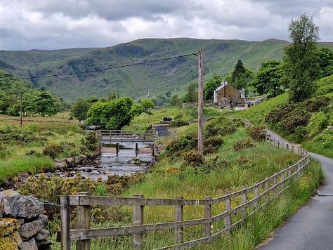 Various images of Swindale valley in Cumbria