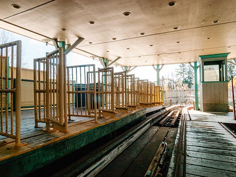 abandoned geauga lake in 2013