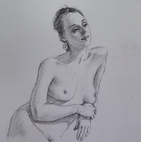 harry holland life drawings 