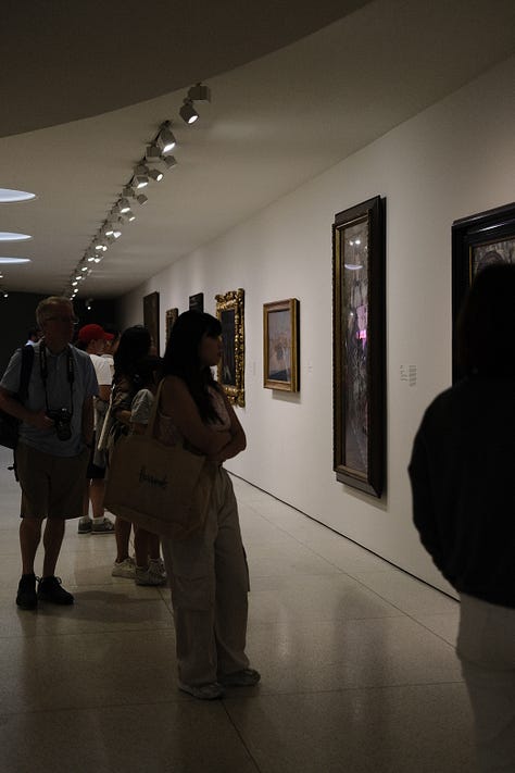 Fujifilm photos of the Guggenheim art museum in New York City by food and travel writer Courtney Jill Bishop.