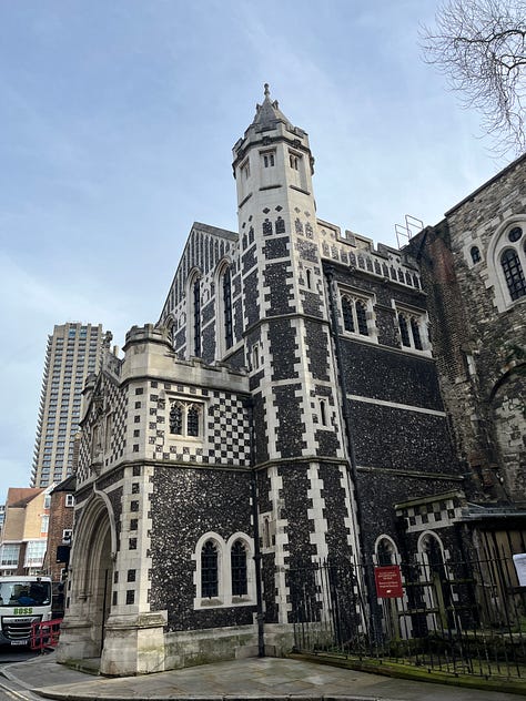 St Bartholomew the Great and Barbican Centre