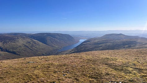 A selection of photographs from the top of Ben Chonzie! The sky was clear and we could see for miles!