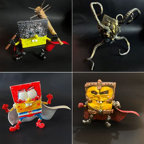 spongebob squarepants custom vinyl figures
