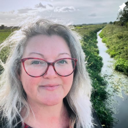 Three white women in their pinned author pictures from Instagram