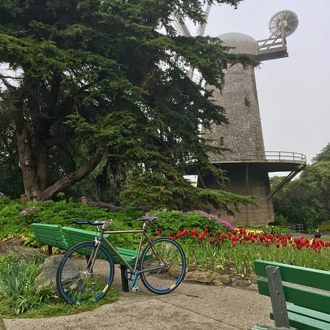 The many pleasures of Golden Gate Park. 