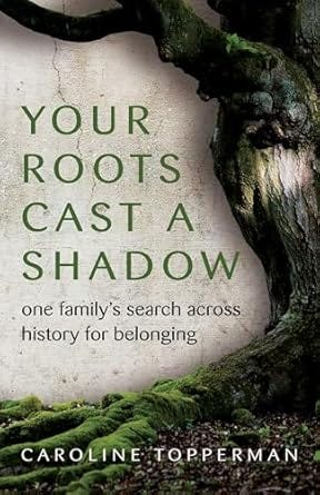 The book covers of The Donoghue Girl, The Mother Act, and Your Roots Cast a Shadow