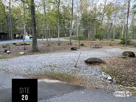 Morganton Point Campsites
